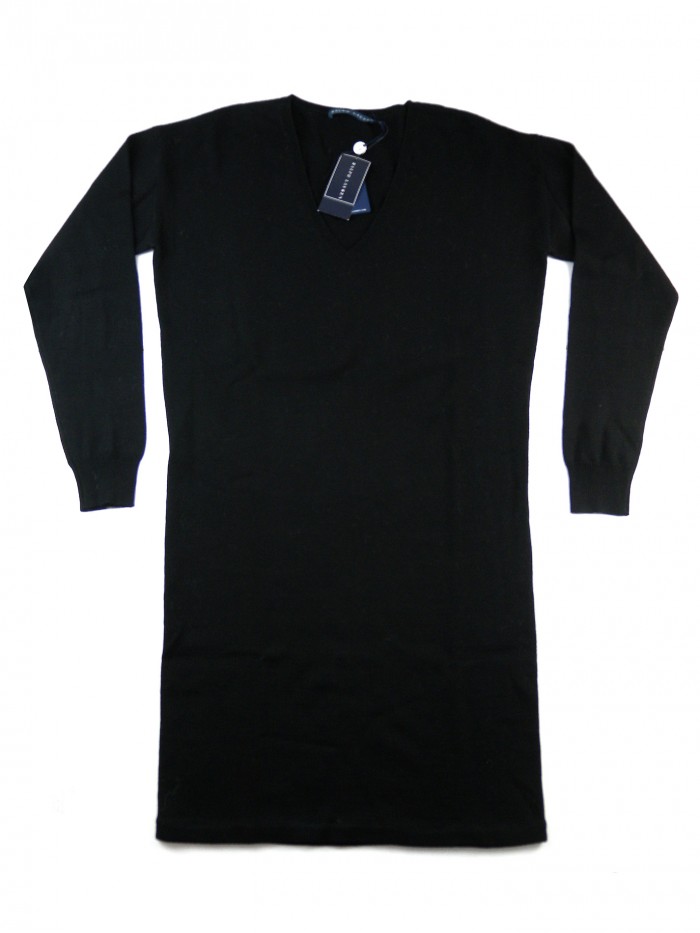 Ralph Lauren Maxi Pull Donna V-Neck Art. 391BSRDW1135A Nero Ralph Lauren Maxi Pull Donna V-Neck Art. 391BSRDW1135A Nero