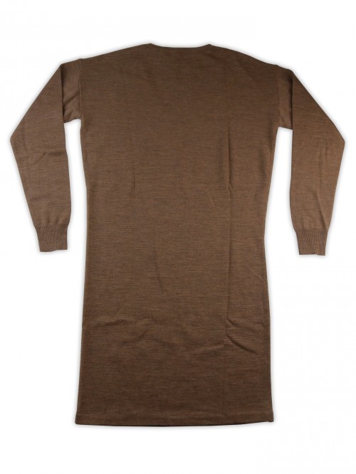 Ralph Lauren Maxi Pull Woman V-Neck Art. 391BSRDW1135A Brown