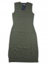 Ralph Lauren Women's Green V-Neck Sleeveless Dress