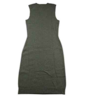 Ralph Lauren Vestito Donna Smanicato V-Neck Verde 2