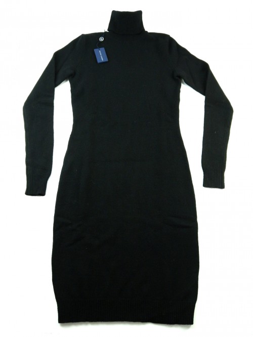 Ralph Lauren Vestito Donna Dolcevita Nero Ralph Lauren Vestito Donna Dolcevita Nero