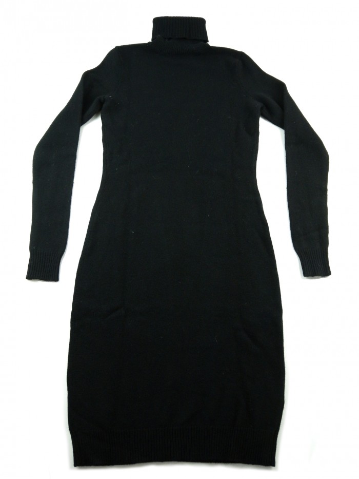 Ralph Lauren Vestito Donna Dolcevita Nero