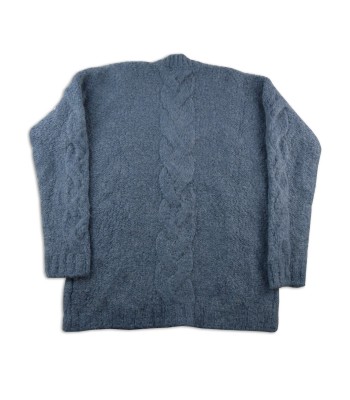 Dvroma Cardigan Woman Art. 19070 Oversize Avio 2