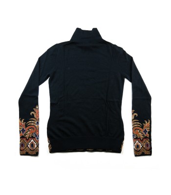 Etro Maglia Donna Mod. 19089 Lupetto Ricamo Fantasia Simmetrica 2