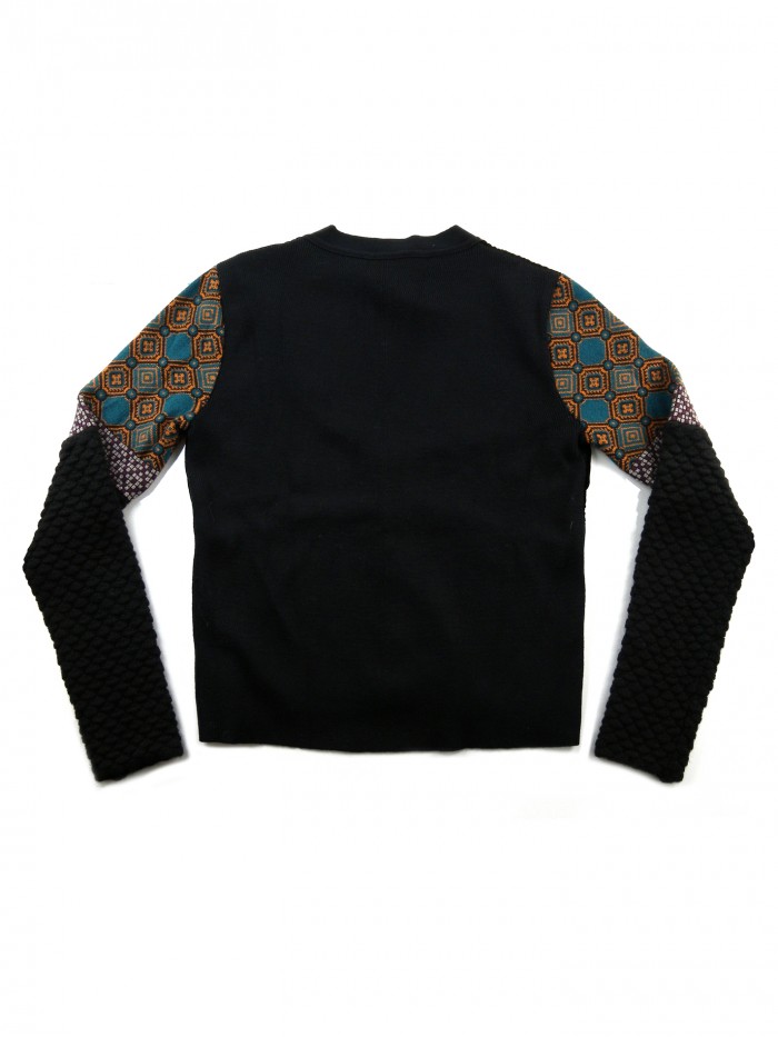 Etro Cardigan Woman Mod. 19063 Short Multicolored Fantasy