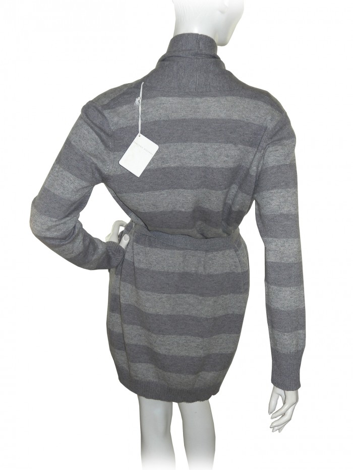 Fabiana Filippi Cardigan Donna Mod. 71710 Rigato Grigio