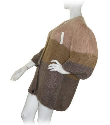 Soho de Luxe Cardigan Woman Art. SD3305 3/4 Beige Degradè Tortora 2