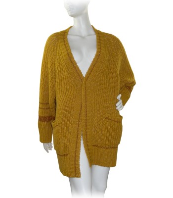 Mia Wish Cardigan Woman Art. 10639 Open Gold Lurex