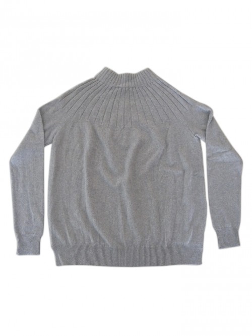 Aquascutum London Women's Sweater Turtleneck Crater Perla