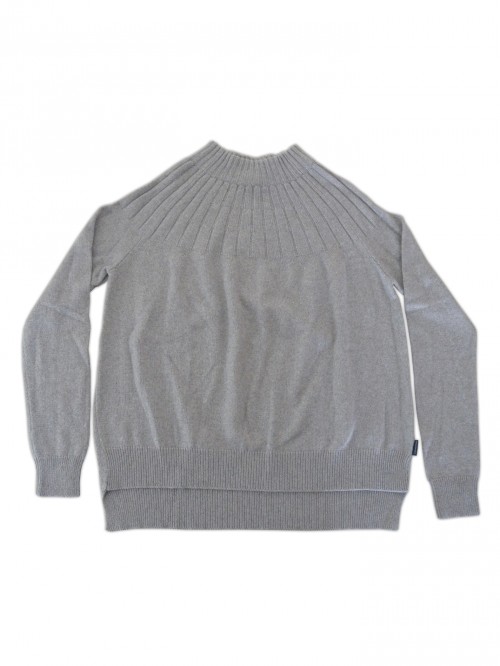 Aquascutum London Women's Sweater Turtleneck Crater Perla Aquascutum London Women's Sweater Turtleneck Crater Perla