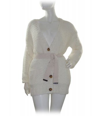 Suncoo Cardigan Woman Mod. George Cream