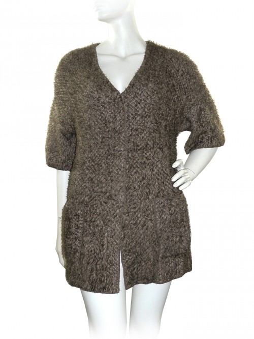 Anneclaire Vest Cardigan Woman Mod. 32497 Melange Anneclaire Vest Cardigan Woman Mod. 32497 Melange