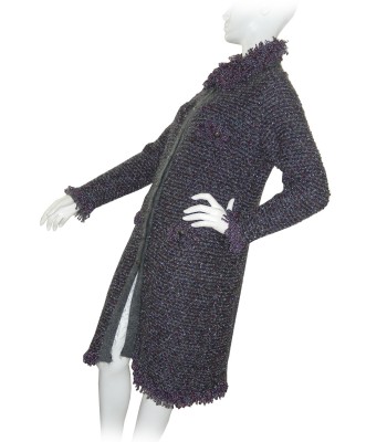 D. Exterior Women's Wool Bouclè Lurex Jacket 2