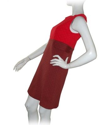 Missoni Bicolor Dress Woman Brick / Red 2