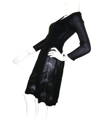 Missoni Vestito Donna Foderato Maglina Stretch Nero 2