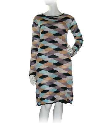 Missoni Woman Dress Multicolor Geometric Pattern