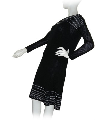 Missoni Vestito Donna Unito Traforato Nero 2