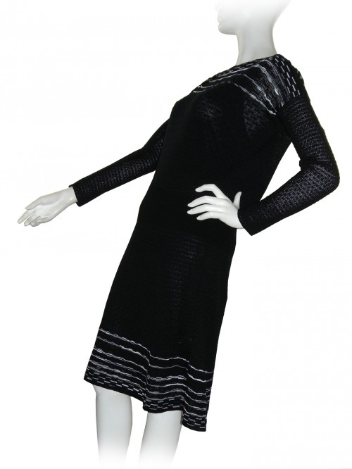 Missoni Vestito Donna Unito Traforato Nero