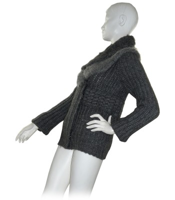 Ermanno Scervino Heavy Gray Woman Cardigan 2