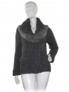 Ermanno Scervino Heavy Gray Woman Cardigan