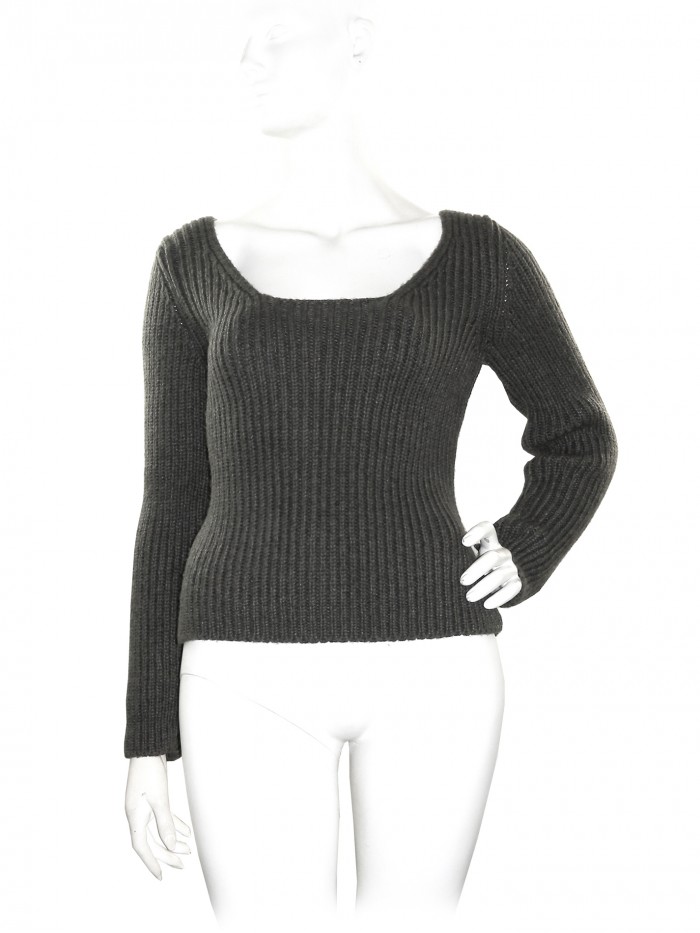 Ermanno Scervino English Gray Woman Shirt Ermanno Scervino English Gray Woman Shirt