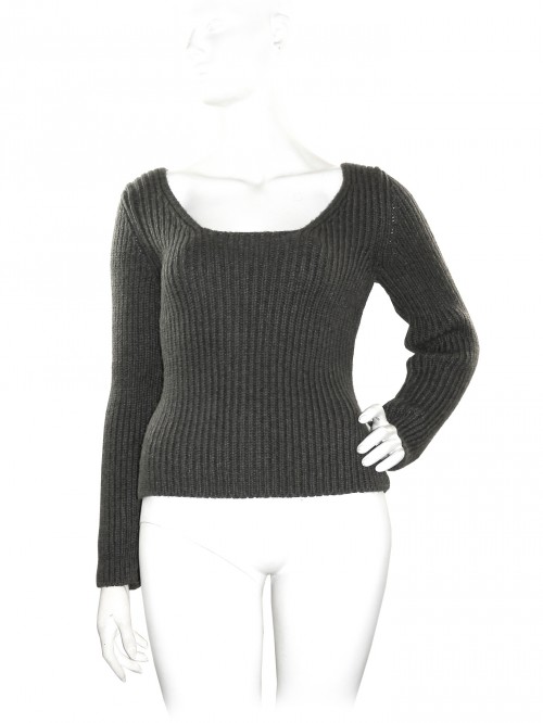 Ermanno Scervino Maglia Donna Inglese Grigio Ermanno Scervino Maglia Donna Inglese Grigio