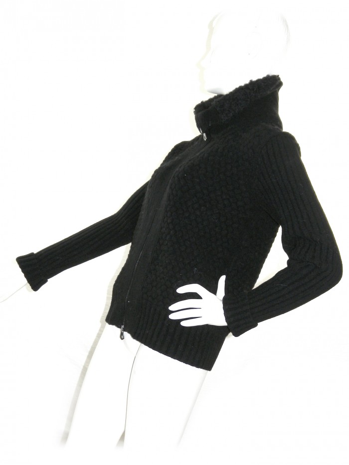 Ermanno Scervino Cardigan Woman Plain Black