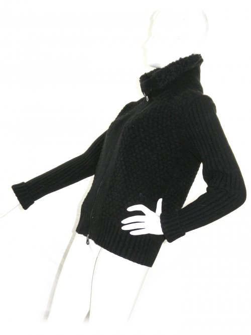 Ermanno Scervino Cardigan Woman Plain Black