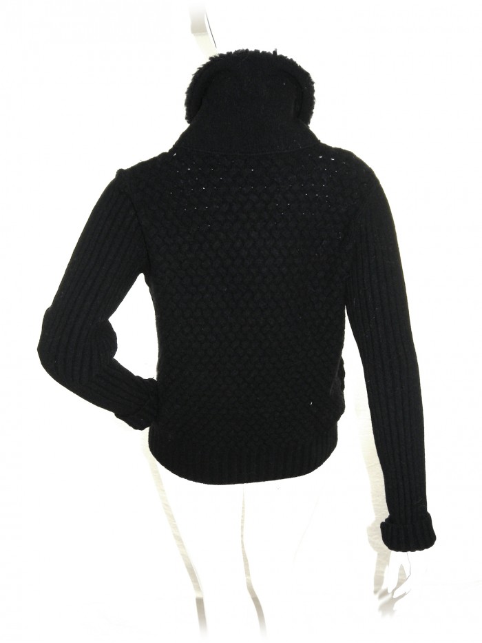 Ermanno Scervino Cardigan Woman Plain Black