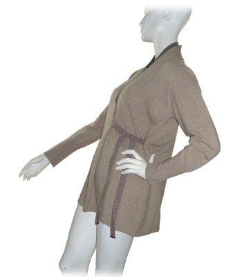 Fabiana Filippi Pullover Woman Mod. 66511 V-Neck Ecru 2