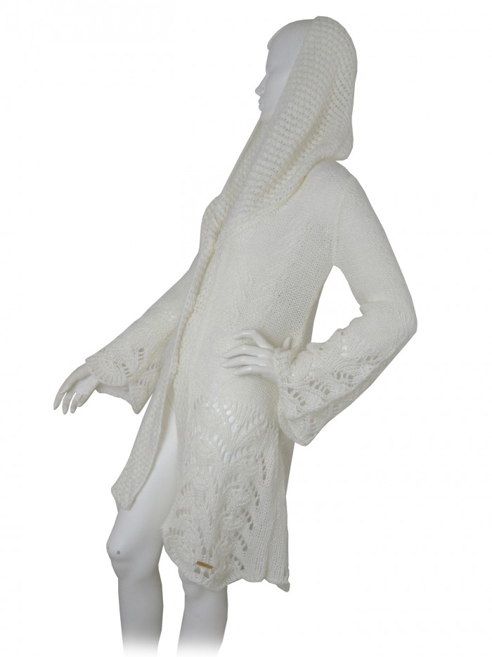 Blugirl Folies Cardigan Donna Art. 27M8833 Merlettato Panna