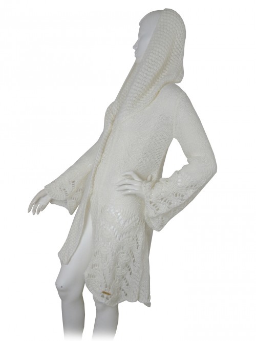 Blugirl Folies Cardigan Donna Art. 27M8833 Merlettato Panna