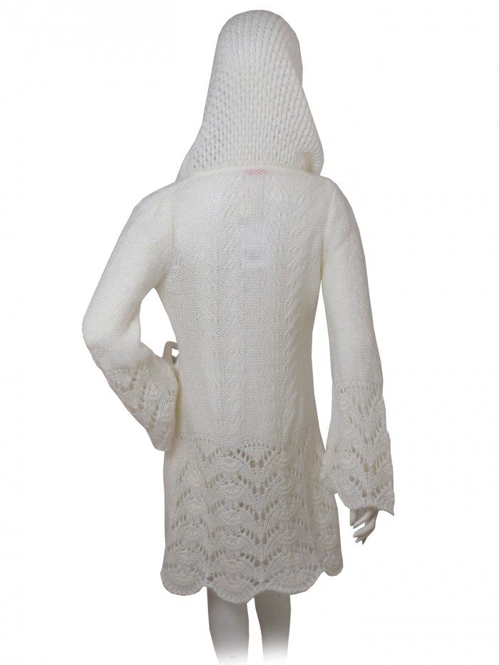 Blugirl Folies Cardigan Donna Art. 27M8833 Merlettato Panna