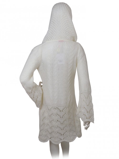 Blugirl Folies Cardigan Donna Art. 27M8833 Merlettato Panna