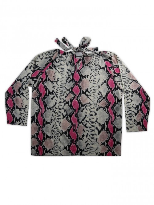 Blugirl Blumarine Sweater Woman Multicolor Animalier Fantasy