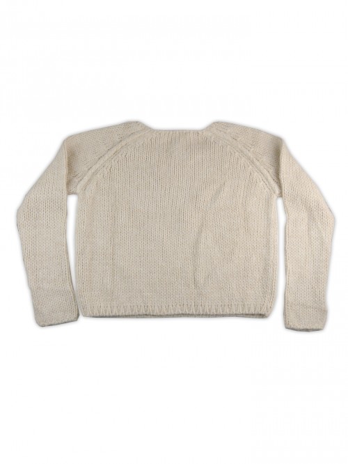 Blugirl Blumarine Maglia Donna Art. 45011 Raglan COL 98 Panna