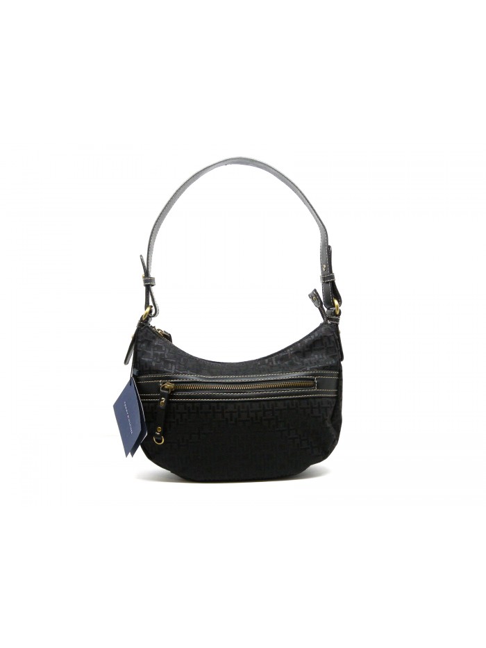 Borsa Donna Chelsea mezzaluna in tessuto con loghi modulari. Borsa Donna Chelsea mezzaluna in tessuto con loghi modulari.