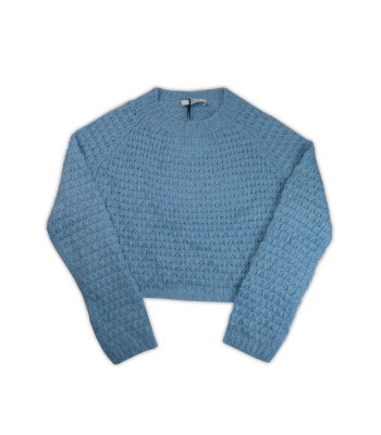 Blugirl Sweater Woman Art. 9125 Over Raglan Light Blue