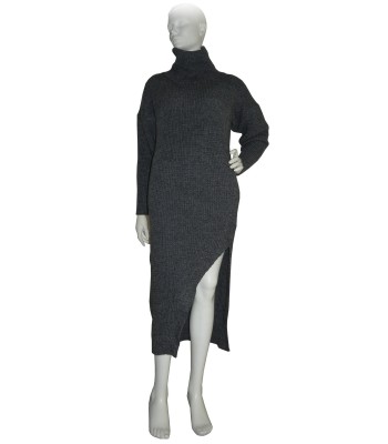 Devotion Woman Dress Art. 21E301 Calato Punto English Coast Anthracite