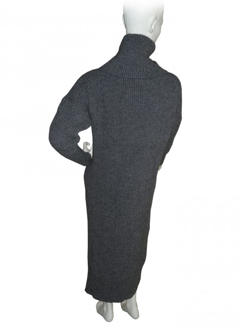 Devotion Woman Dress Art. 21E301 Calato Punto English Coast Anthracite