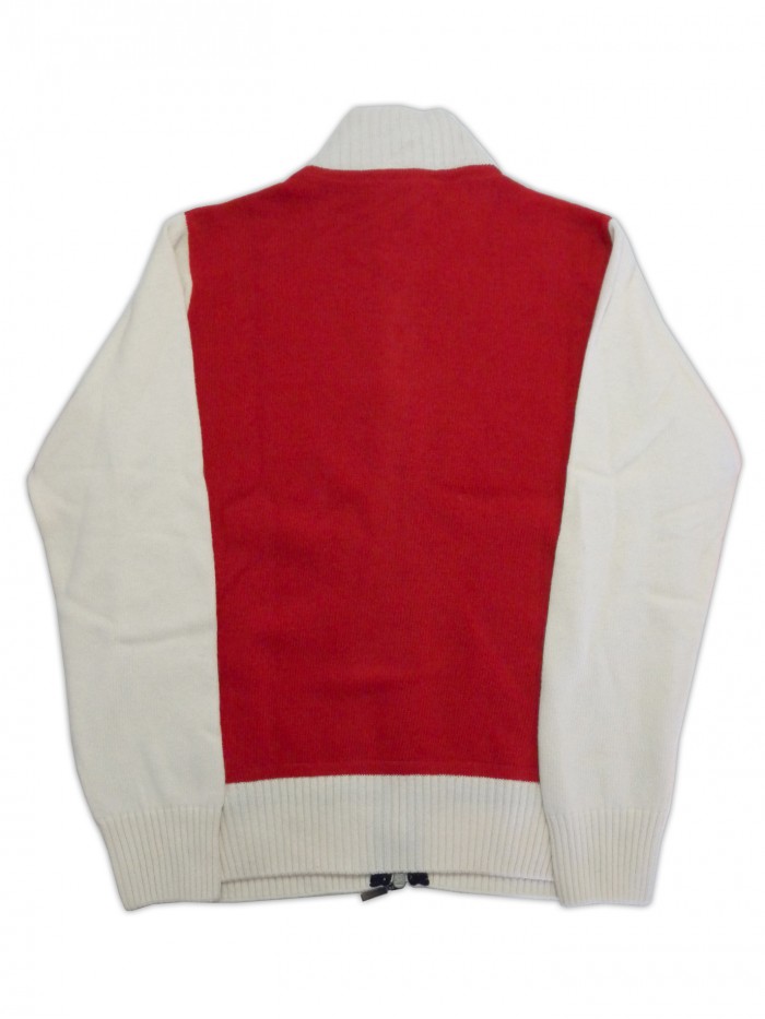 Harmont & Blaine Cardigan Uomo Mod. H343 COL 999 Rosso/Bianco