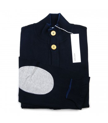 Heritage Cardigan Man Mod.0168L20 COL 16610 Blue