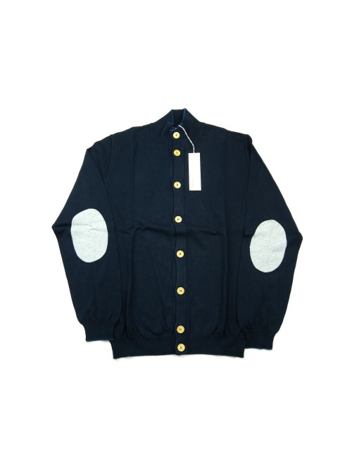 Heritage Cardigan Uomo Mod. 0168L20 COL 16610 Blu