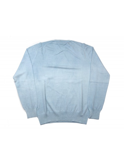 Heritage Maglia Uomo Mod. H0300G20 COL 51443 Celeste Delavè