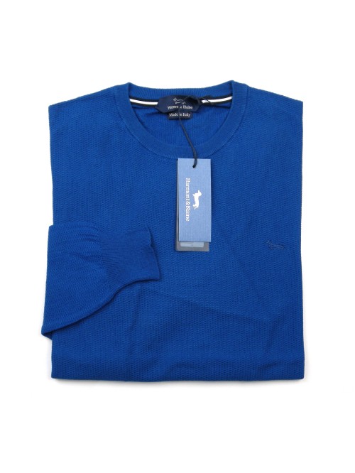 Harmont & Blaine Sweater Man Mod. H1737 30054 COL 847 Bluette