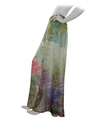 CQ Raggi Woman Trousers Multicolor Floral Fantasy 2