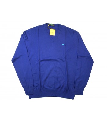 Etro Maglia Uomo Mod. 141369067 V-Neck COL 0400 Viola 2