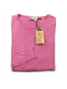 Luigi Borrelli Sweater Man Mod. B21002 COL 2452 Plain Pink