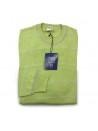 Fedeli Maglia Uomo Mod. Argentina OIEGKR 085206 Rigato Verde Lime