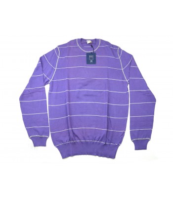 Fedeli Maglia Uomo Mod. Argentina OIEGKR 085206 Viola/Grigio 2